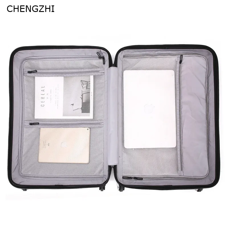 CHENGZHI20 &quot24&quot дюймовый креативный откидной Чехол для багажа на колесах Спиннер