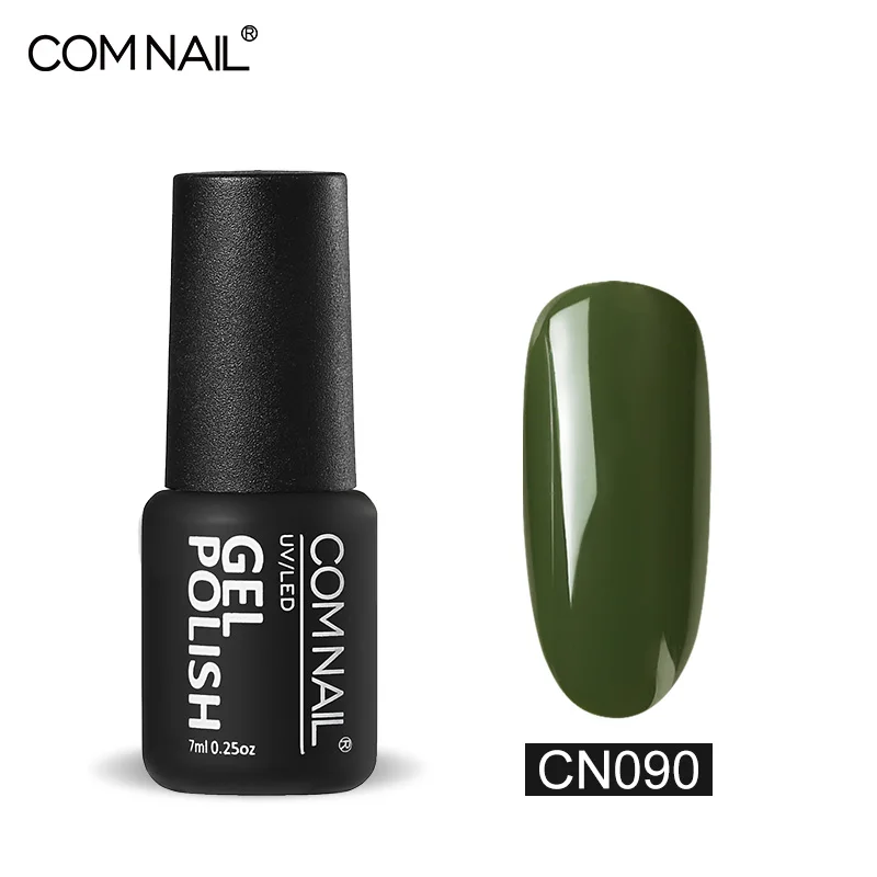 CN090 COMNAIL, новинка,, дизайн ногтей, маникюр, 104 цветов, 7 мл, замачивается, эмаль, Гель-лак, УФ-гель для ногтей, лак - Цвет: CN090