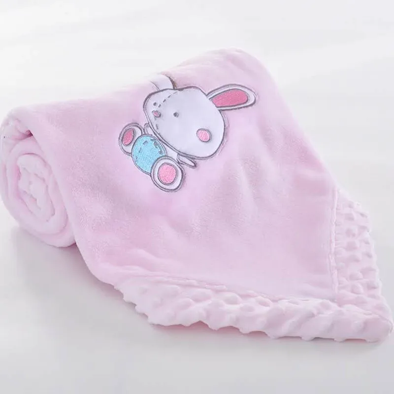 High Quality Newborn Baby Blanket Infantil Multifunctional Embroidery