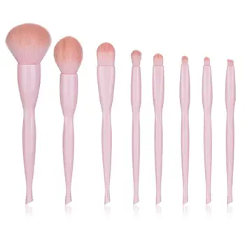 

8PCS Foundation Cosmetic Eyebrow Eyeshadow Brush Makeup Brush Sets Tools Multifunctional Cosmetic Brush Make Up Tools