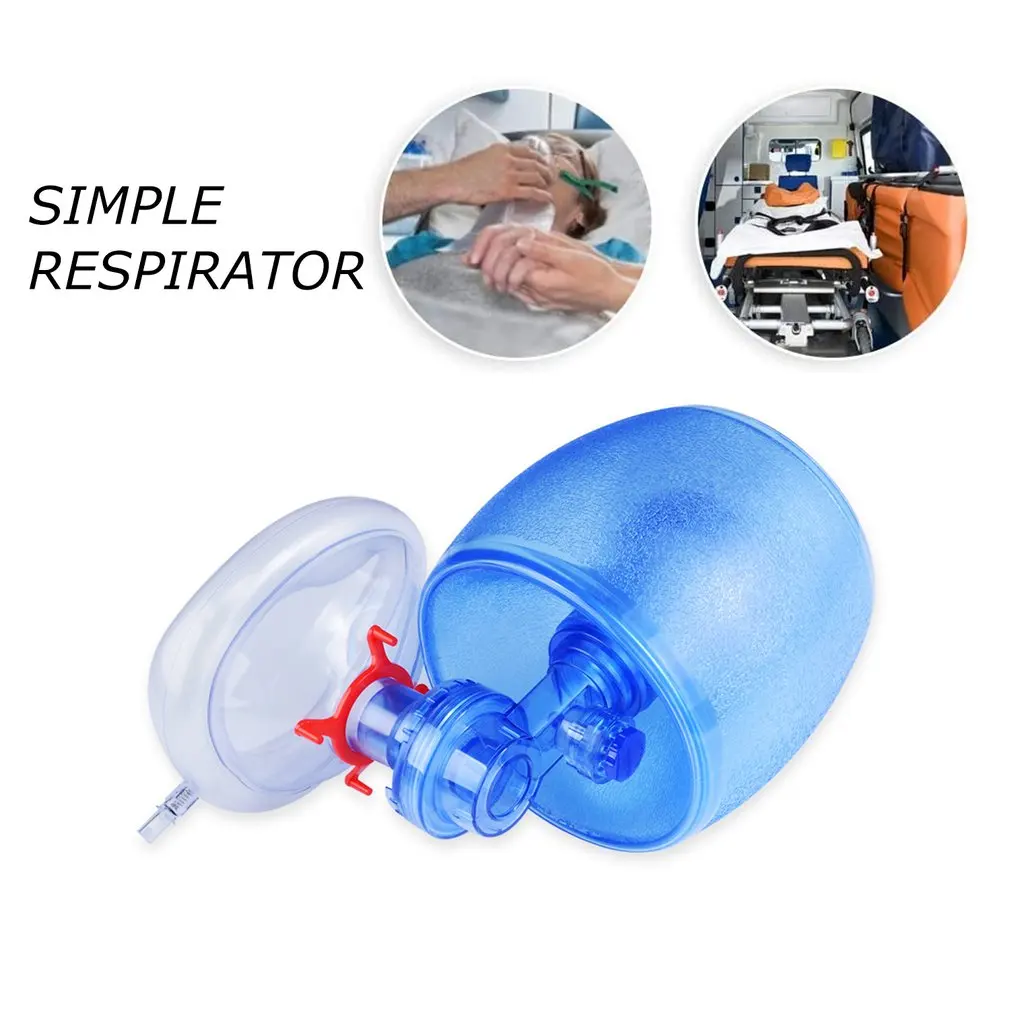 

Simple Self-help Manual Resuscitator Oxygen Tube First Aid kit Oxygen Tube and Reservoir Bag PVC Bag and Transparent Mask