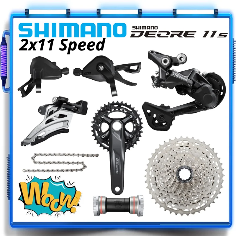 SHIMANO DEORE M5100 M4120 11s Group 2x11s SL M5100 SHIFT LEVER 11v RD M4120 SGS FD M5100 M HG601 
