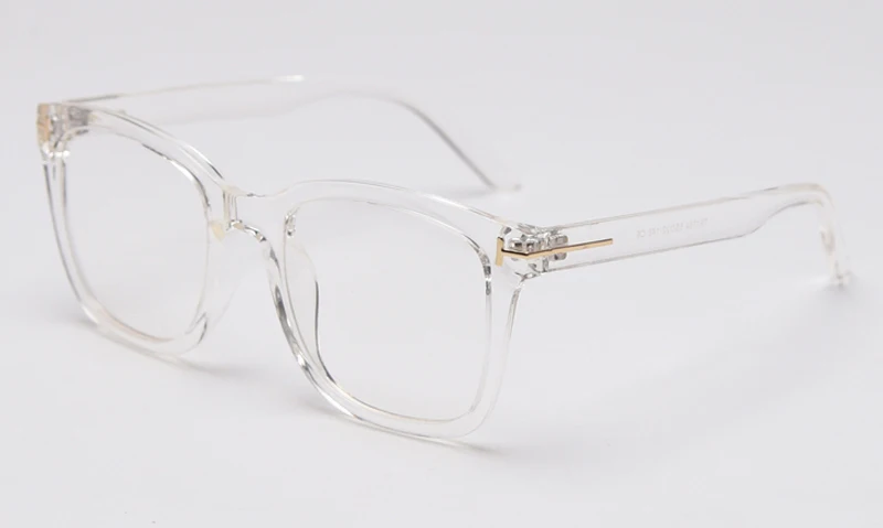 transparent frame Peekaboo, синий светильник, солнцезащитные очки, квадратные, женские, tr90, компьютерные очки, по рецепту, мужские, прозрачные, корейский стиль - Цвет оправы: transparent frame
