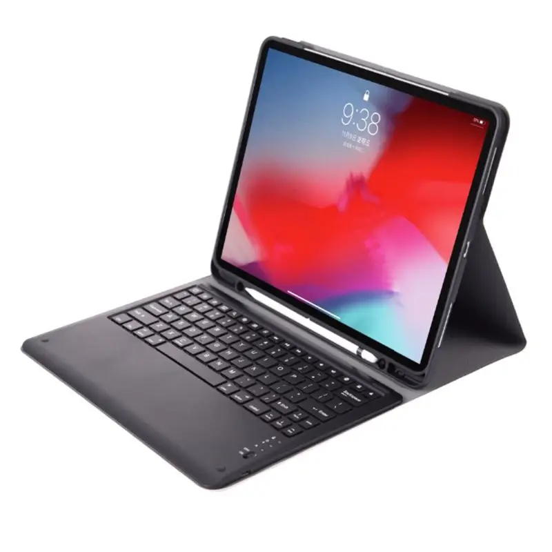 Для iPad Pro 12 9 &quot2020 чехол с клавиатурой карандаш держатель подсветкой для