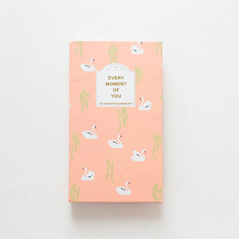 White goose 84 Чехол-книжка для фотоальбома для хранения фотоальбомов Polaroid Mini - Цвет: White goose