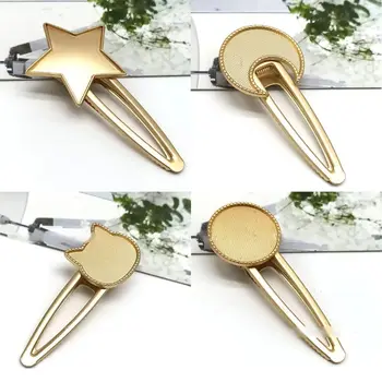 

Cat Moon Round Hairclip Wooden Lasers Punching Die Cutting Mould Jewelry Making U90F