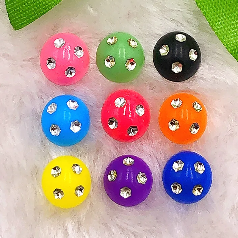 

40PCS10mm Round Rhinestone Resin Flatback Rhinestone Scrapbook Crafts