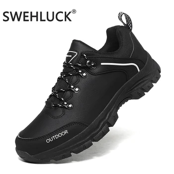 

Fall New Pull Back Men's Shoes Outdoor Hiking Shoes Breathable Non-slip Waterproof Sports Leisure Hiking Shoes Travel Shoes Men
