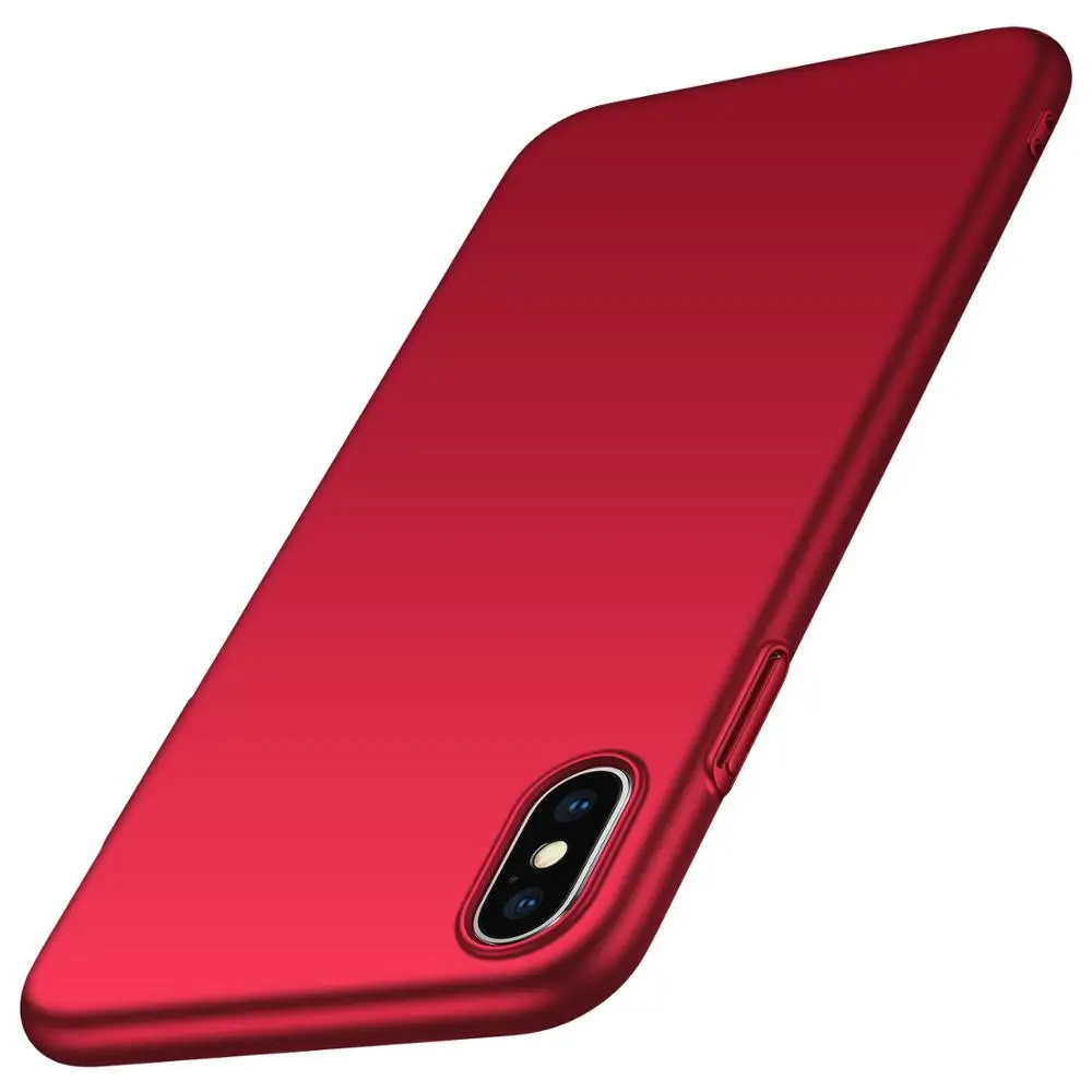 Чехол для телефона iPhone 6 6s 7 8 Plus 11 Pro X XR XS MAX Жесткий ПК Ультратонкий матовый