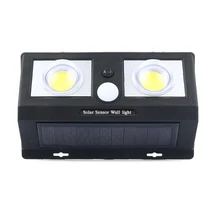 COB 60LED солнечный датчик движения водонепроницаемый 8 Вт наружный индукционный светильник садовый светильник домашний настенный светильник уличный светильник дорожка светильник s