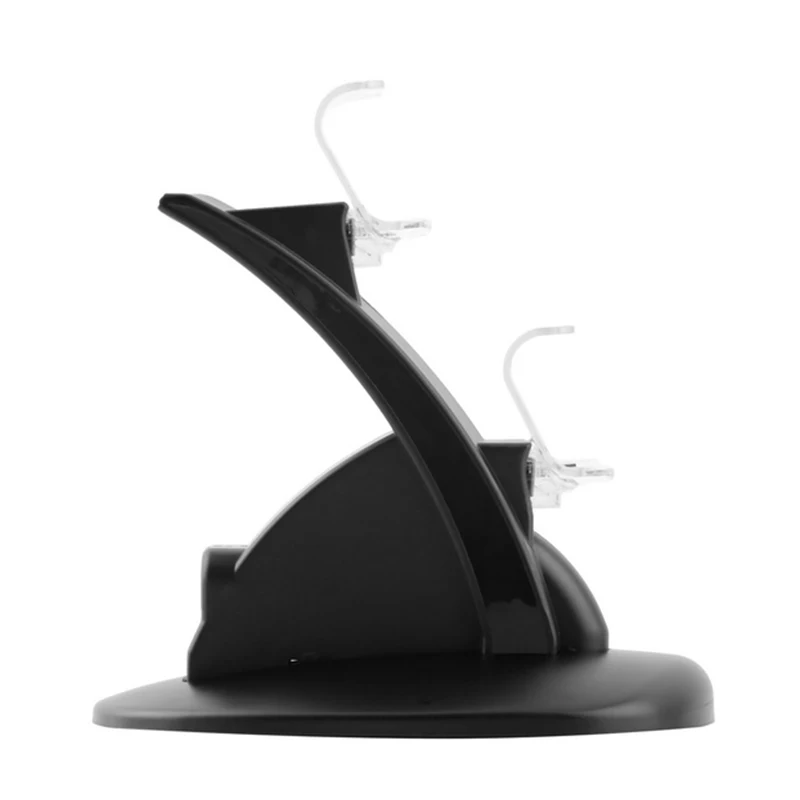 Светодиодный двойной USB док-станция для зарядки для Playstation of PS4 Геймпад Джойстик мобильный игровой держатель для консоли