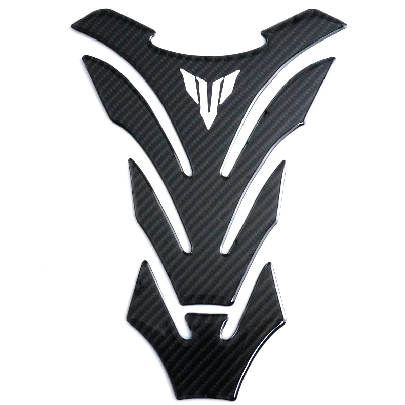 Углеродное волокно масляный бак для Газа наклейка протектор Наклейка Yamaha YZF MT