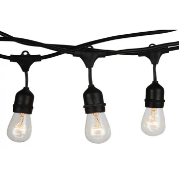 

V-TAC SL3673 string chain waterproof IP54 with 15 attacks E27 roll 15 meters for garden party wedding christmas Hallo
