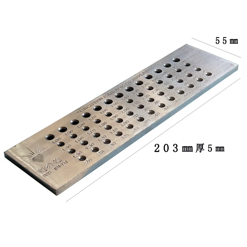 

Gold And Silver Circle Wire Board-Four Rows round Hole Wire Drawing Board 0.26-4.1-Jewelry Equipment-Gold Farming Tool