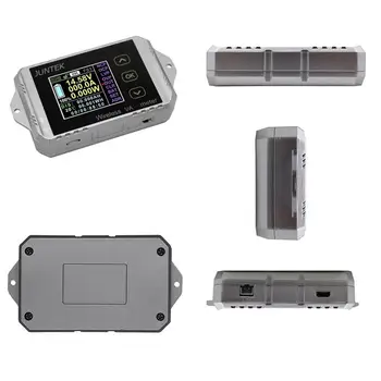 

VAT1050 100V 50A LCD Digital Wireless DC Voltage Current VA Meter Car Battery Monitor Coulometer Coulomb Counter Wattmeter