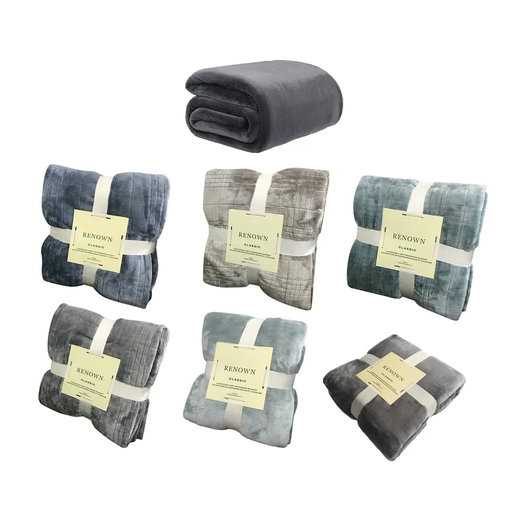 

200*230cm Blanket coral fleece small blanket single thick warm student sheet single piece office winter cover leg nap blanket