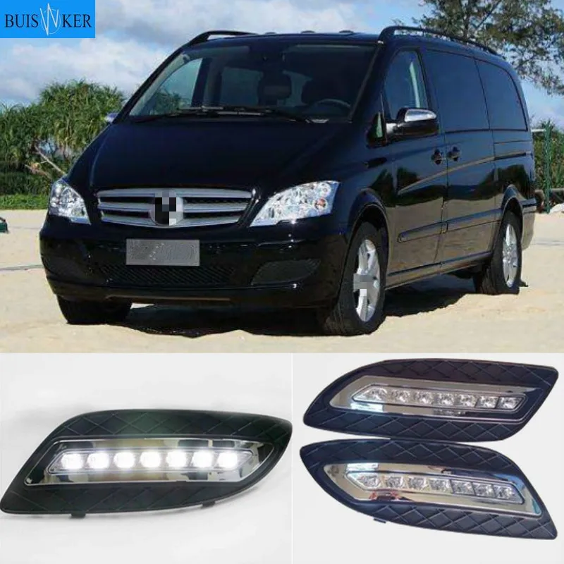 

Дневсветильник фары для Mercedes Benz viano 2011, 2012, 2013, 2014, 12 В светодиодный шт.