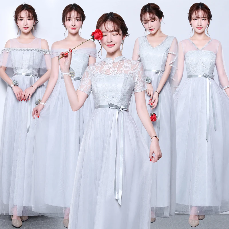 ТРАПЕЦИЕВИДНОЕ длинное Тюлевое красное Элегантные платья невесты Vestido Azul Marino