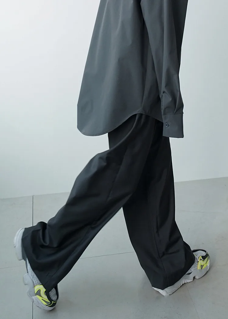 Chunxia new fashion male youth casual pants loose fashion contracted black tide 7 minutes of radish pants