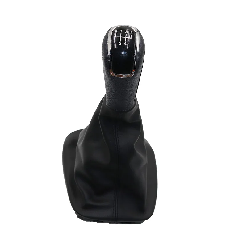 

Leather Shift Gear Knob For Skoda Fabia 1 MKI 2000 2001 2002 2003 2004 2005 2006 2007 2008 Car Gear Shift Knob With Leather Boot