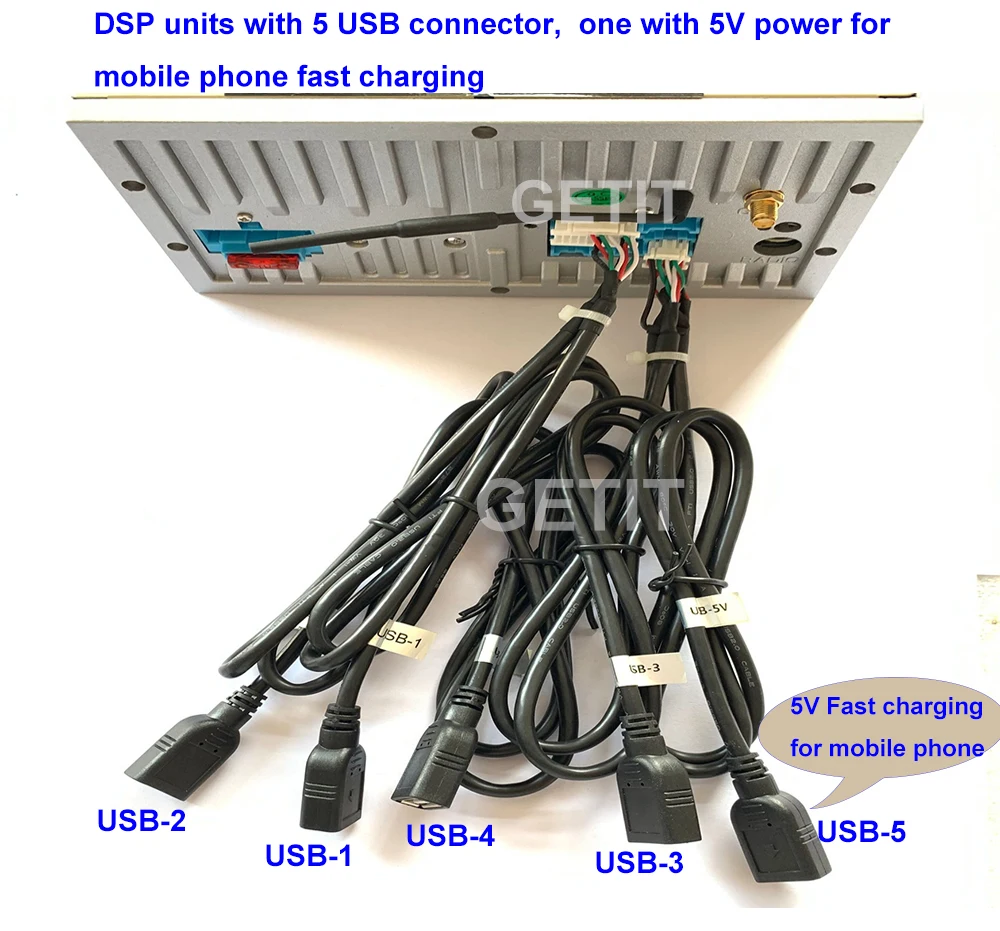 Excellent DSP Android 9 Car DVD Video Player for Toyota Prado Land Cruiser 120 2002-2009 with Radio WiFi Bluetooth GPS 2