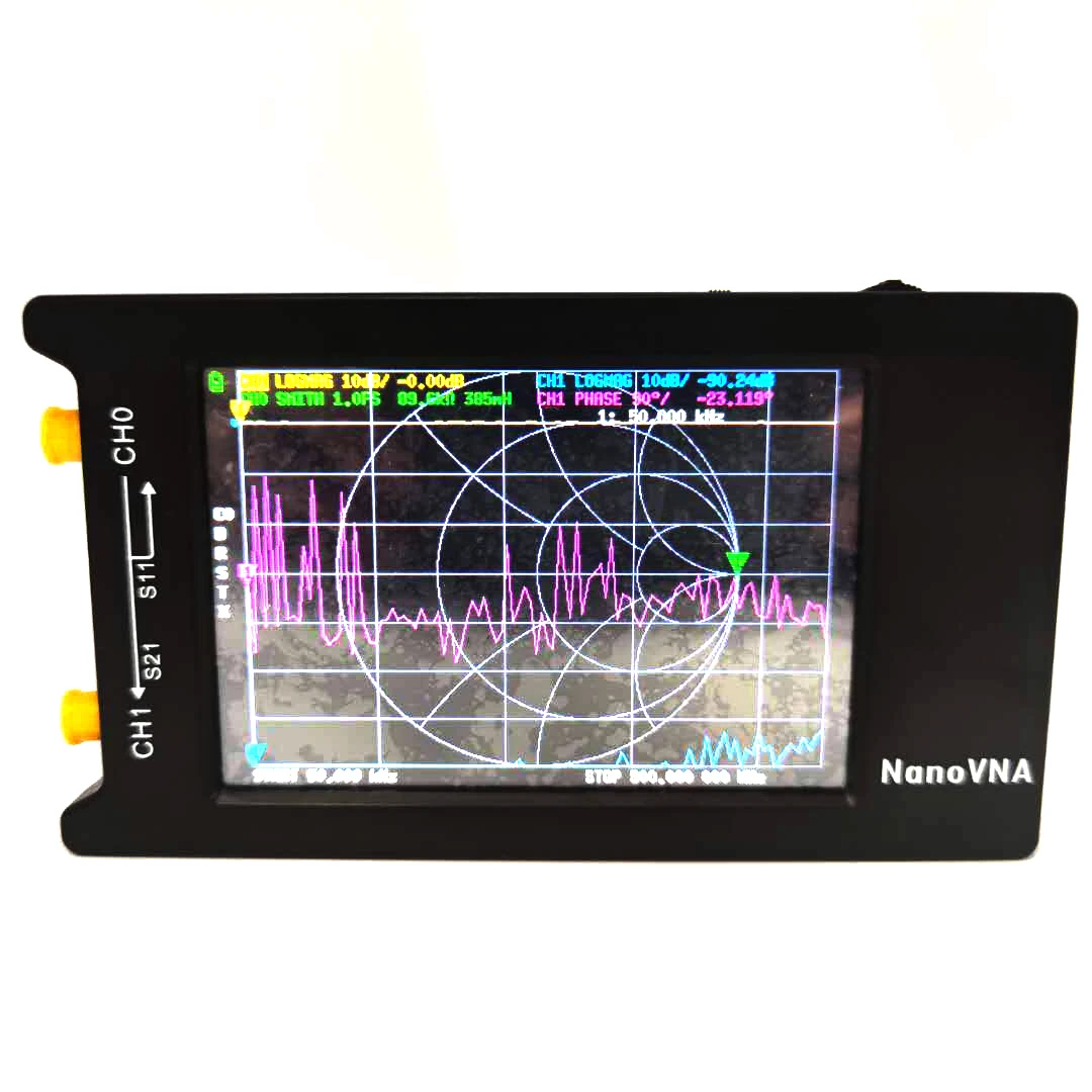 2023 New NanoVNA H4 4 inch MicroSD Vector Network Analyzer Antenna Analyzer Shortwave MF HF VHF UHF Talent 2
