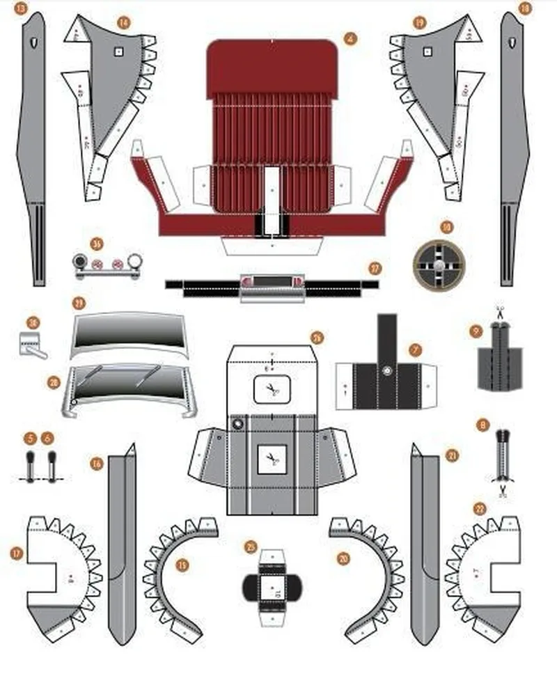 MG TC DIY 3D бумажная карточка Модель Строительный Набор Обучающие игрушки Военная Модель Строительная игрушка