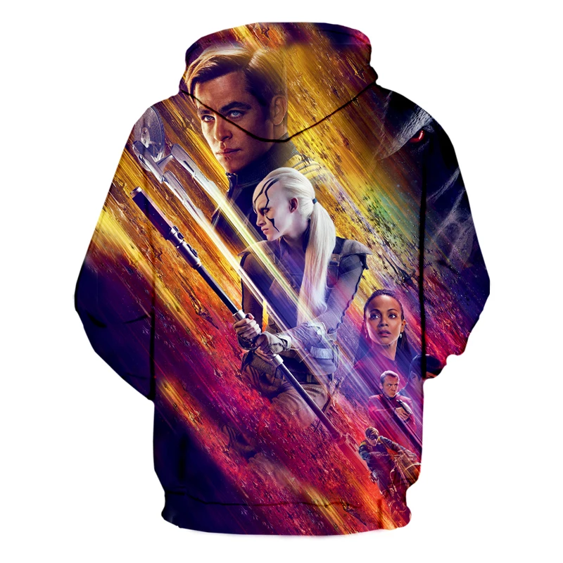 Star Trek 3D Hoodie Cool Hip Hop Print Sweatshirt Fashion Movie Super Hero Hooded Women/Men Sweatsuits Tops Jacket Drop shipping