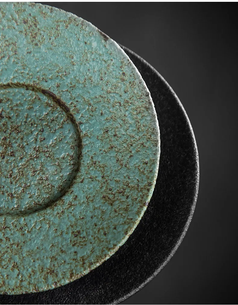 Retro cerâmica gaiwan teacup cerâmica artesanal tigela