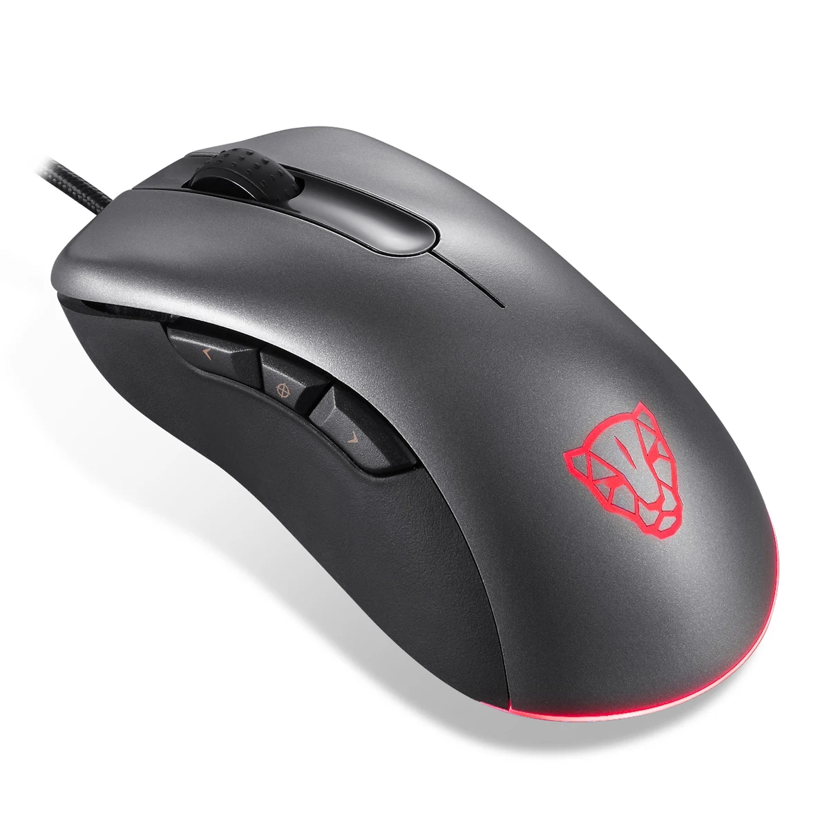 V100 6200 DPI Computer Gaming Mouse Wired 3D Ergonomic Design RGB Backlit Optical Game Mouse For PC Laptop