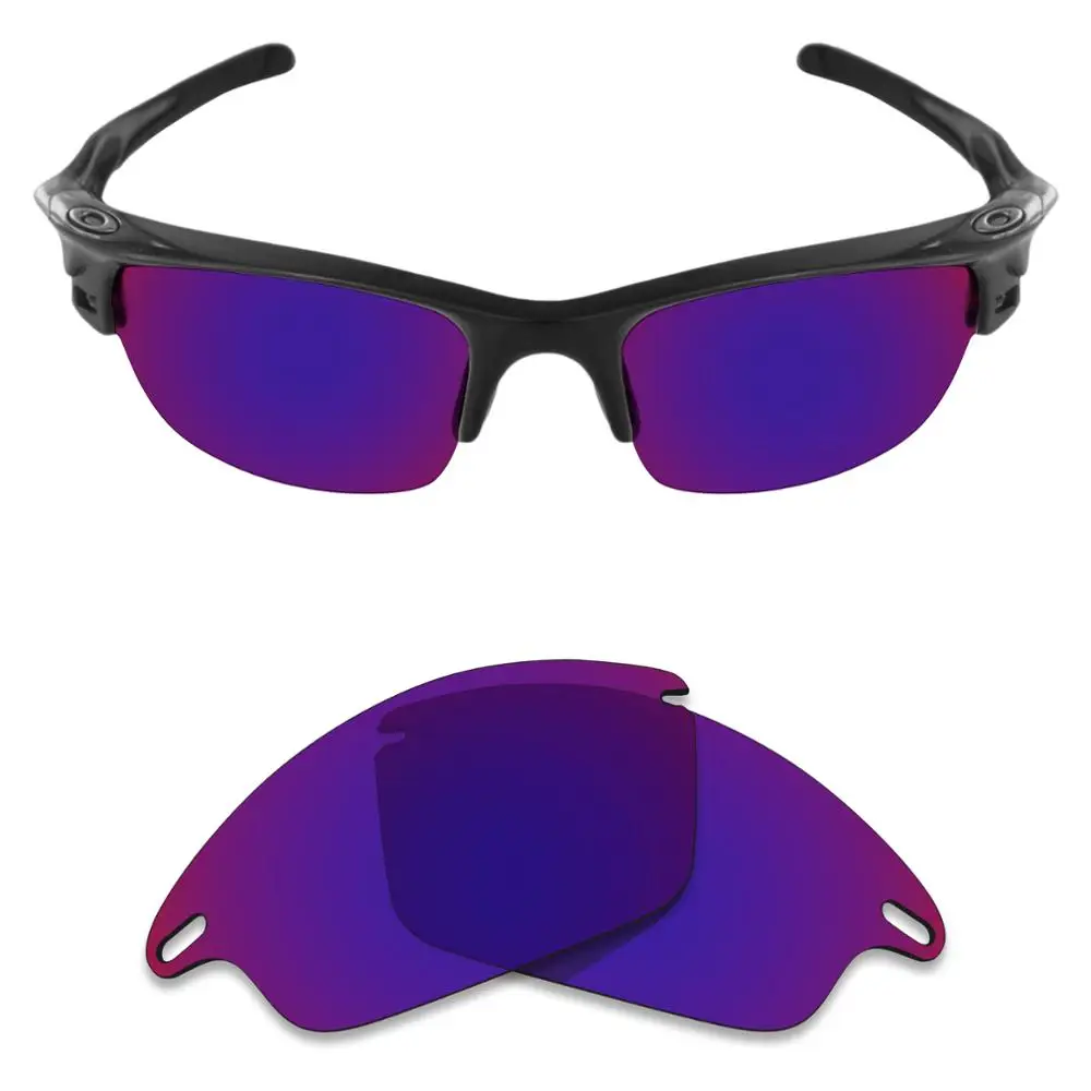 

SNARK Replacement Lenses(Lens Only) for-Oakley Fast Jacket OO9097 Sunglasses - Blue Orchid