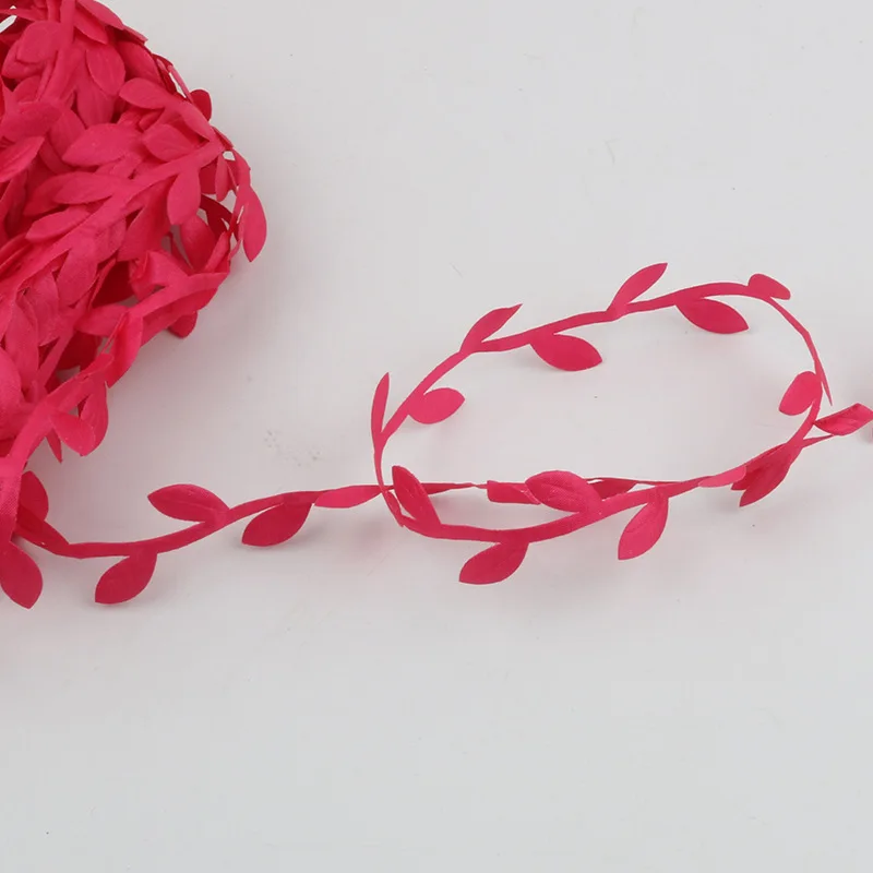 10 м/рулон цветные листья крепа моделирование листья ротанга ручной работы DIY Скрапбукинг Ремесло Гирлянда Венок праздничные вечерние украшения