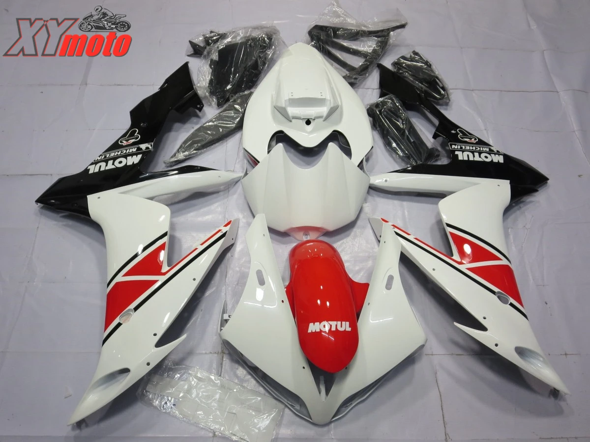 

Motorcycle Fairing Kit For Yamaha YZF1000 R1 04 05 06 Injection ABS Plastic Fairings R1 2004-2006 Gloss White Black Red Bodywork