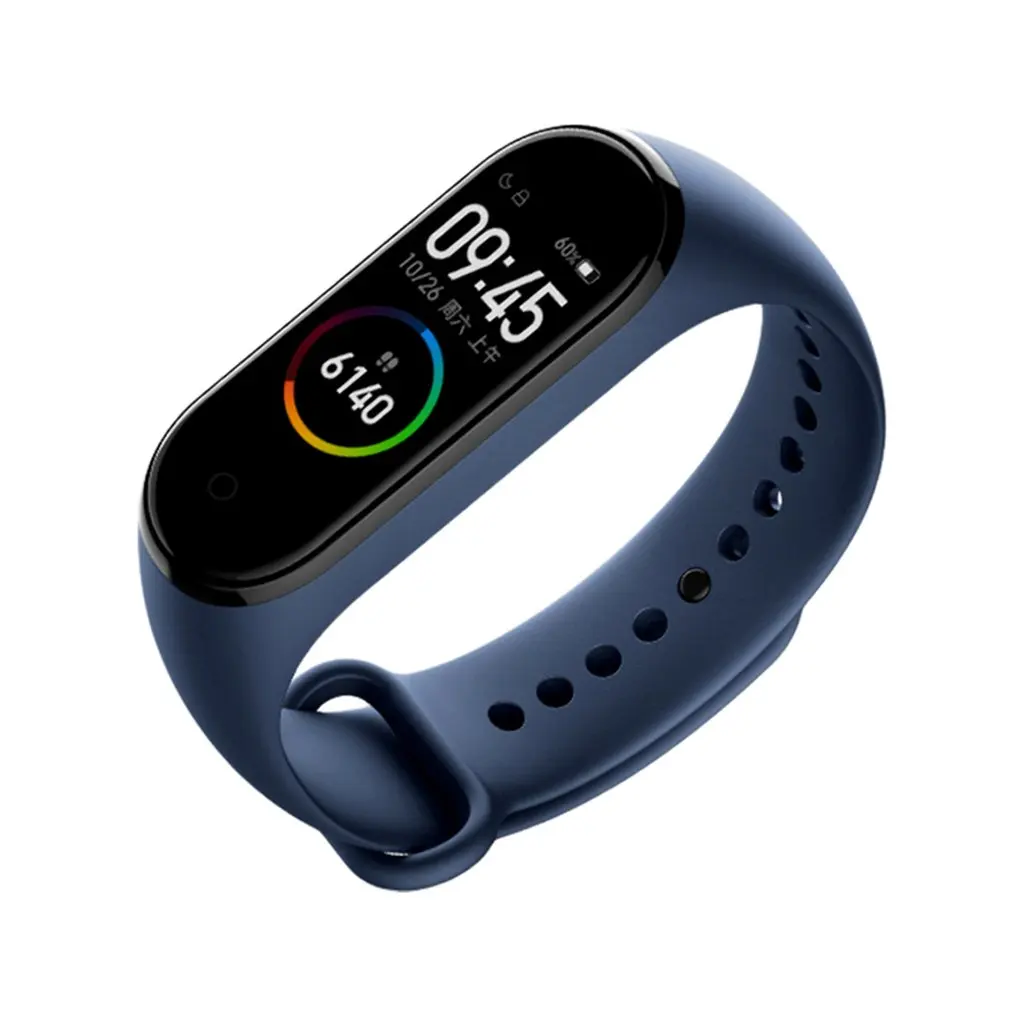 Xiaomi Mi Band 4 новейший музыкальный умный Браслет miband 4 браслет пульсометр фитнес 135 мАч цветной экран Bluetooth 5,0 - Цвет: blue