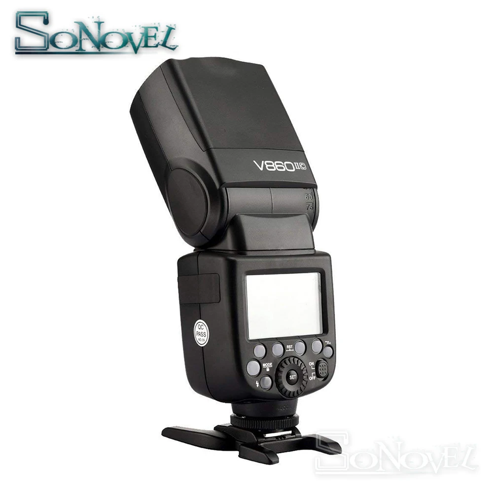 Godox Ving V860II V860II-C GN60 E-TTL HSS 1/8000 литий-ионный аккумулятор Speedlite Flash с X2T-C триггером для вспышки передатчик для Canon