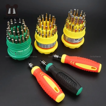 

Free Shipping 31 in 1 Precision Handle Screwdriver set Mobile Phone Repair Kit Tools 7001