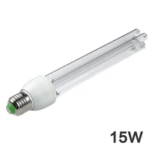 Стерилизующая лампа UVC ультрафиолетовая стерилизующая Лампа 15 Вт 20 Вт домашний офис бактерицидная лампа светильники E27 Blub трубка 1 шт