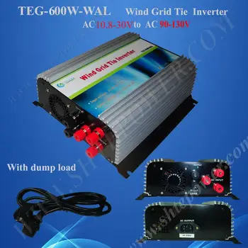 

wind power grid tie inverter 600w, 3 phase grid tie inverter ac 10.5-30v 22-60v to 100v, 110v, 120v ac grid public power