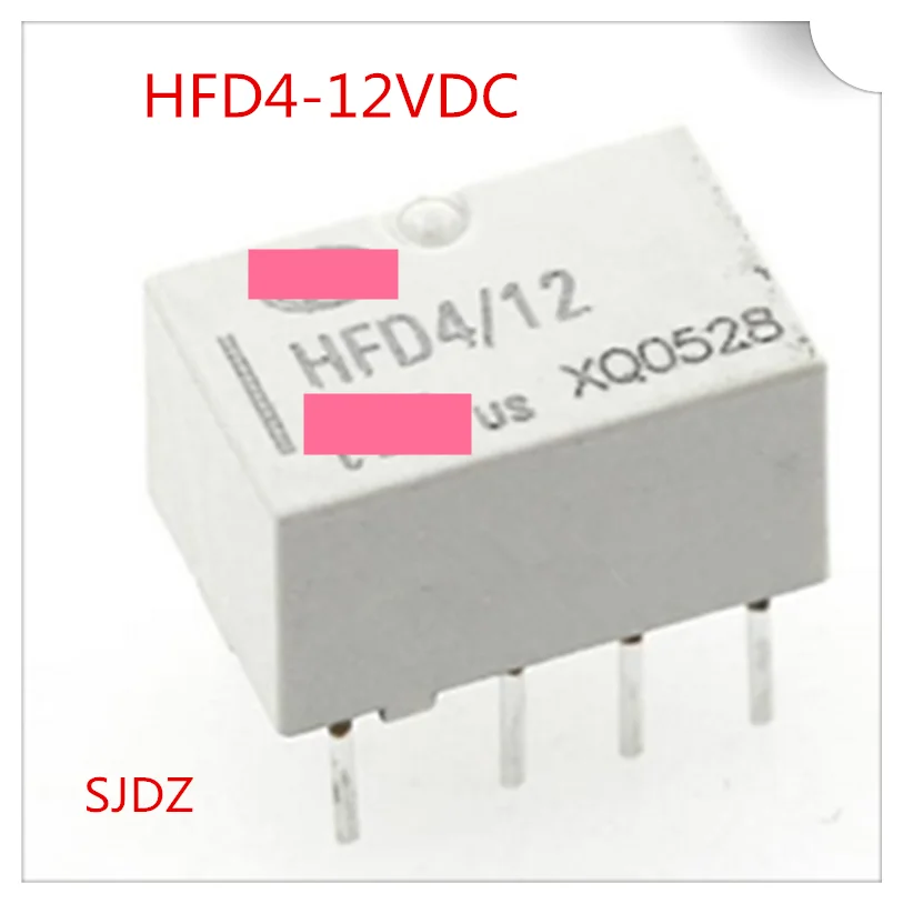 HFD4/12 HFD4-12VDC 8PIN 0.5A125VAC 10 шт | Электронные компоненты и принадлежности
