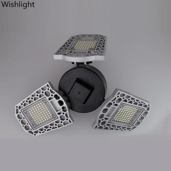 

LED Garage Light Deformation Lighting Control Sensor Adjustable Angle Ceiling Lamp for Workshop Soccer Field Lights 60/80/100W