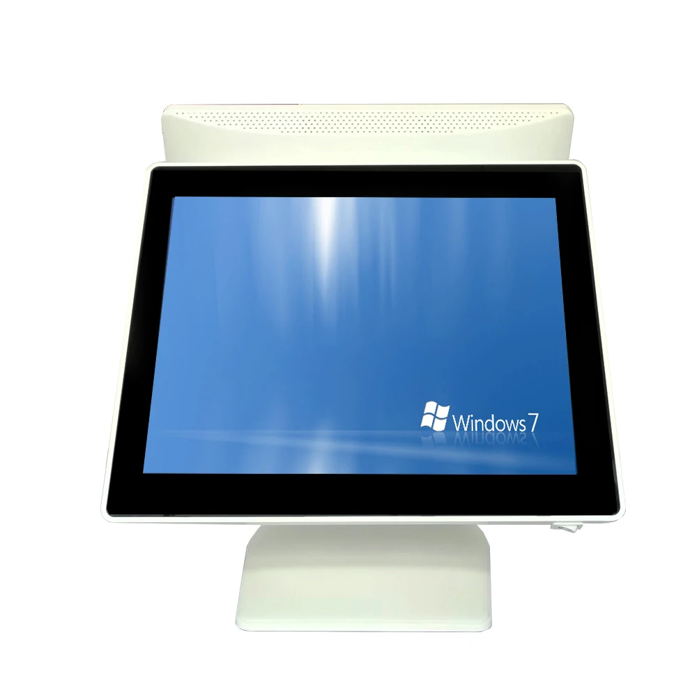 Compolxb 15 дюймов двойной сенсорный экран pos системы windows pos терминал для супермаркета