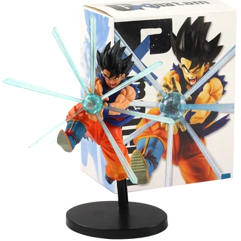 

20.5cm New Dragon Ball Z Black Hair Goku Pvc Action Figure GxMateria Special Effects Dragonball Goku Anime Figure Toys