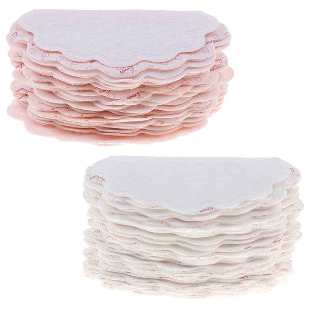 

20Pcs Unisex Underarm Sweat Pads, Non Visible, Extra Adhesive, Disposable Dress Guards/Shields, Sweat Free Armpit Protection