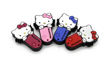 

hello kitty cartoon disk 4g8g custom promotion gift thumbdrive creative fish portable read and write fast send girlfriend gift