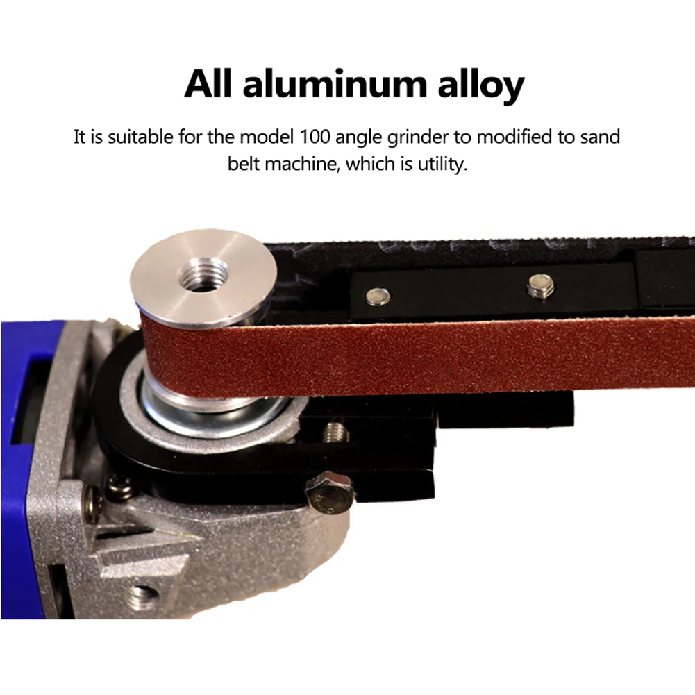 200RMP Angle Grinder Modified Sand Belt Grinding Machine Woodworking Sand Belt Modification Tool for 100 115 125 Angle Grinder 4