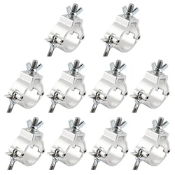 Kit de luces de escenario de aleación de aluminio, 10 unidades, abrazadera, ganchos de suspensión, soporte de cabezas móviles, gancho de alta resistencia, 48 51mm, 100kg