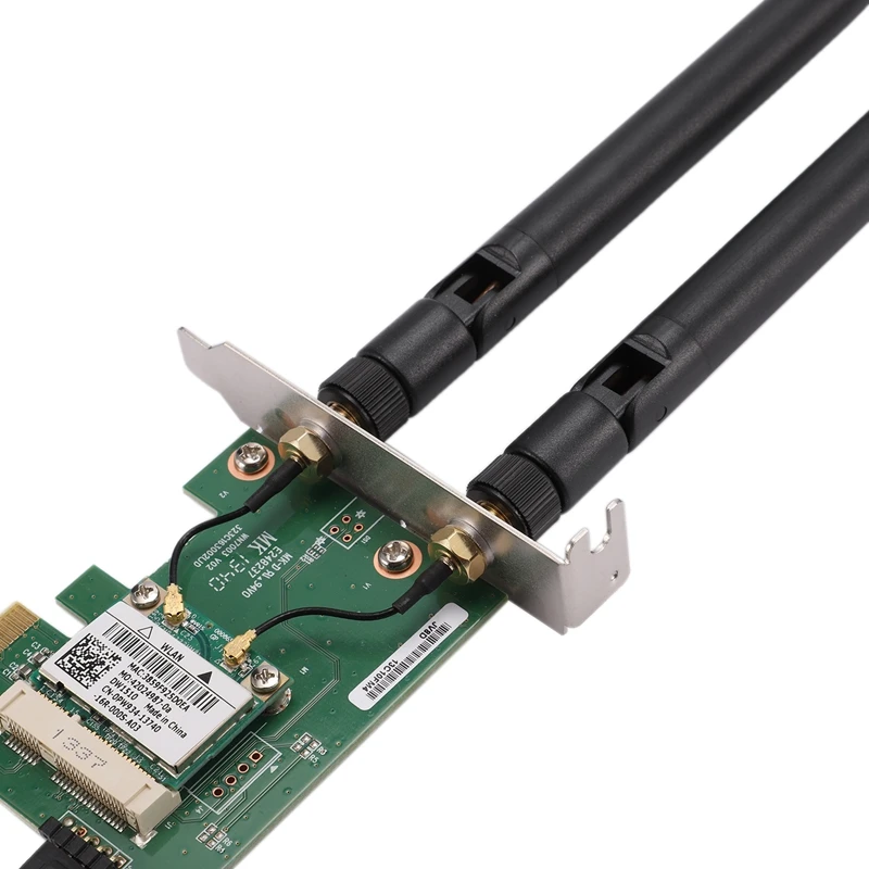 BCM94322HM8L DW1510 Двухдиапазонная 300 м 802.11A/B/G/N 2,4/5 г настольная Wi-Fi WLAN карта с 2 антеннами для Win XP/7/8/MAC OS/Hackintos