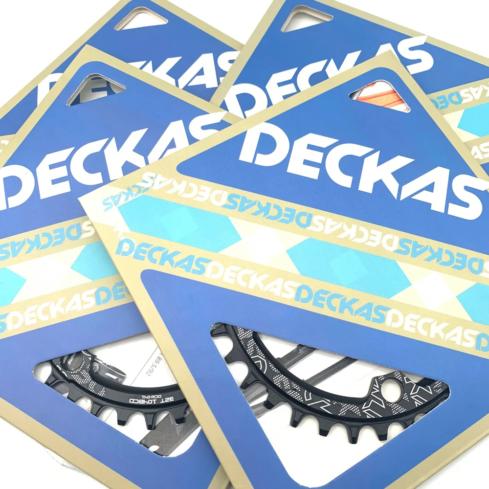DECKAS 104BCD Bicycle Narrow Wide Chainring 32/34/36/38T MTB Mountain Bike BCD104 Crankset Tooth Plate Parts For M615 M785 M820 For bike chainring,bike crankset,bicycle parts