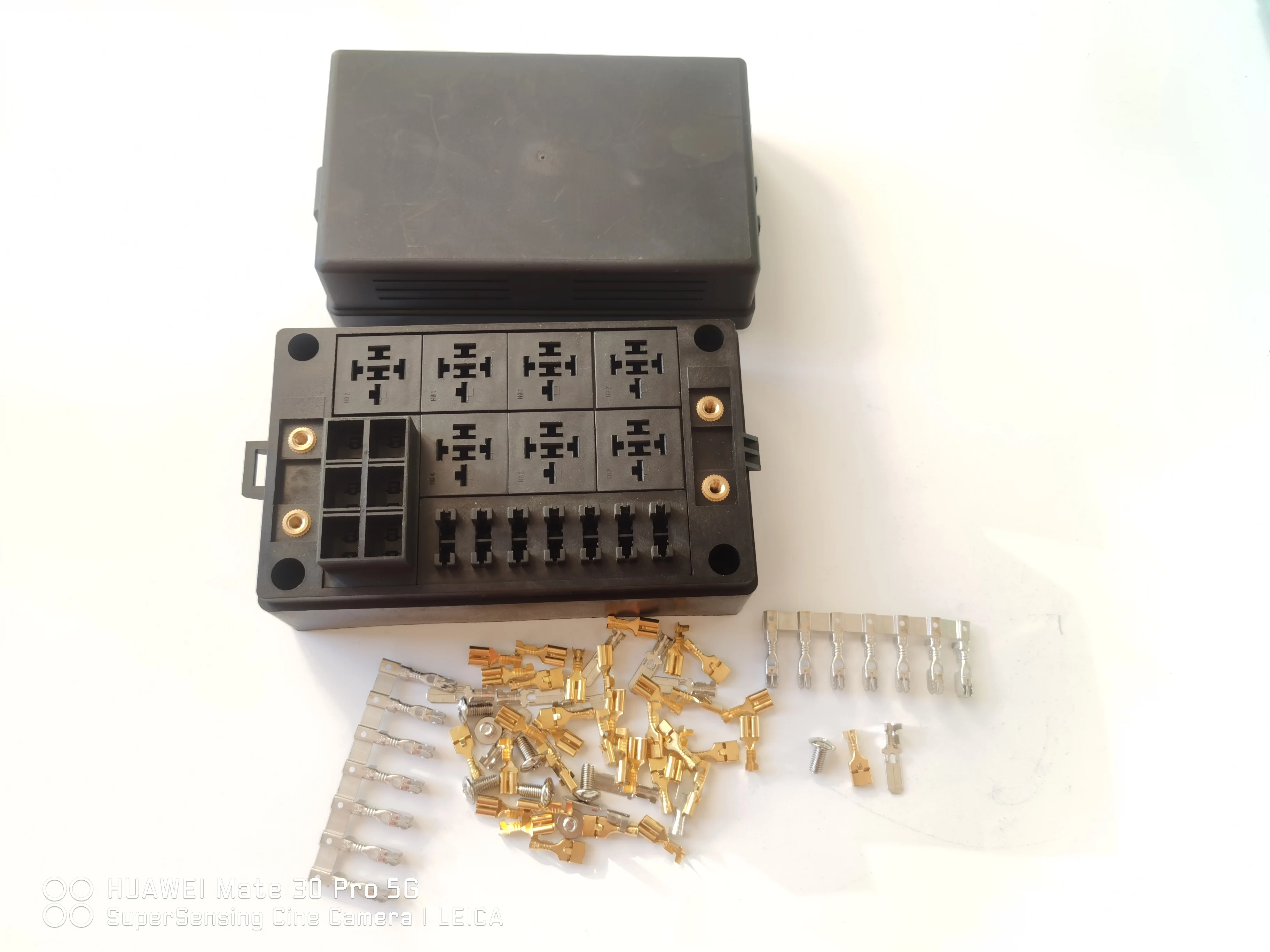 12V 24V Auto Elektronische Zekering Doos Withe Relais 15 Way Circuit