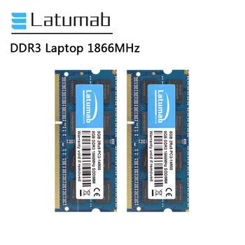 

Latumab DDR3 2G 4G 8G RAM Laptop Memory 1866MHz PC3-14900 So-Dimm Memory Ram 204 Pins 1.5V PC Memory RAM Notebook Memory Module